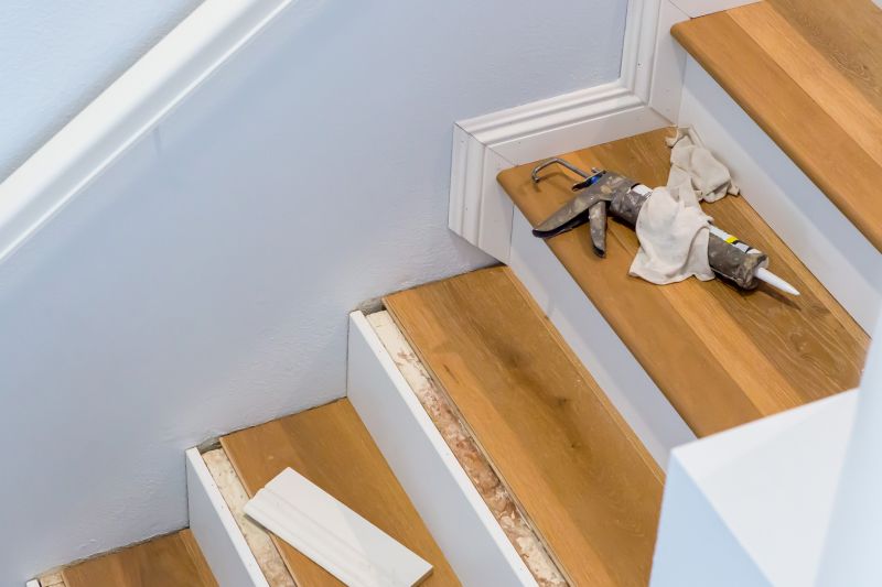 Wood Stair Railing Repair in Conroe, TX